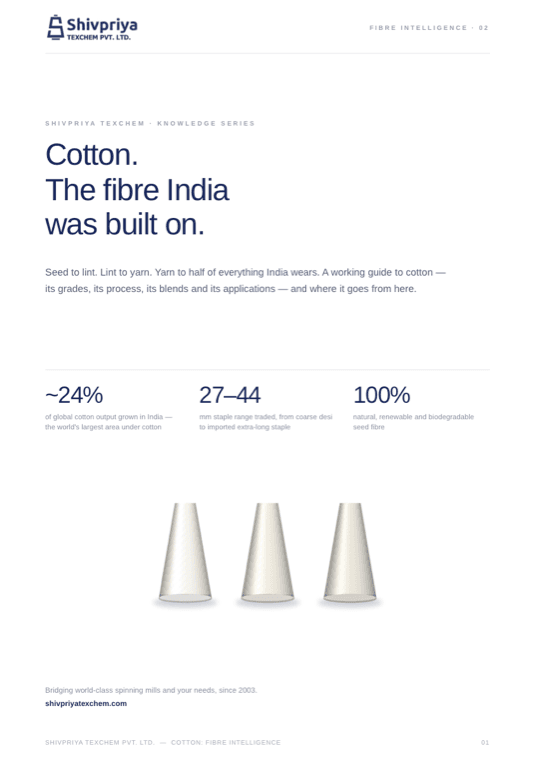 Cotton — Fibre Intelligence 02 cover