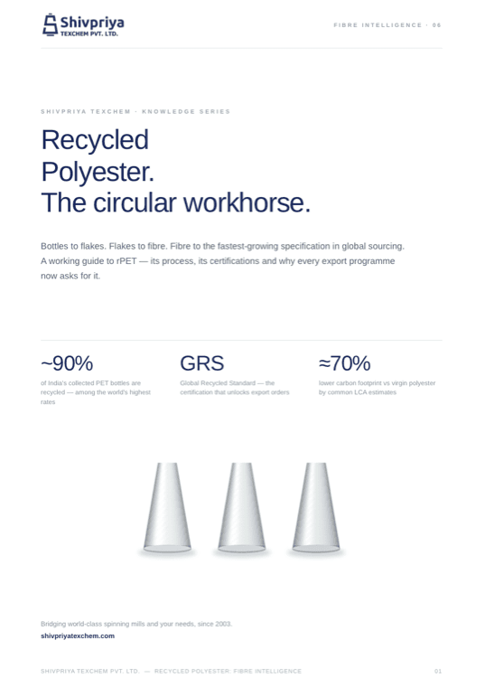 Recycled Polyester — Fibre Intelligence 06 cover