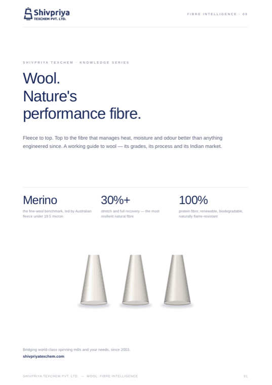 Wool — Fibre Intelligence 08 cover