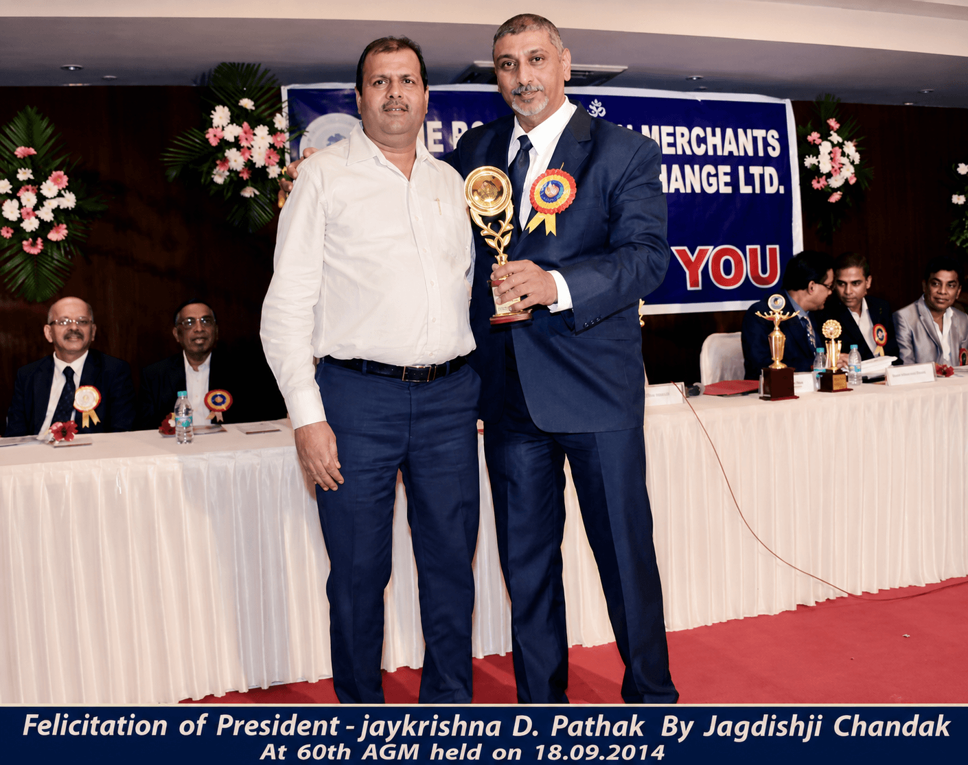 60th AGM Felicitation