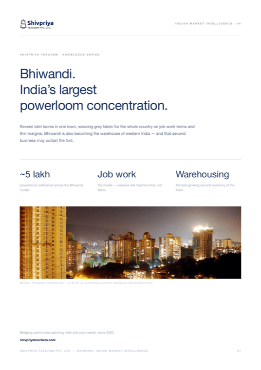 Bhiwandi — Indian Market Intelligence 04 cover